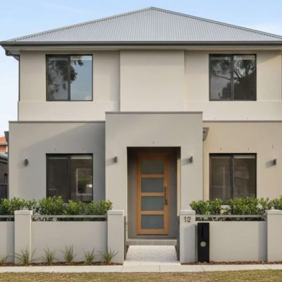 Polystyrene cladding installed on a Sydney home exterior