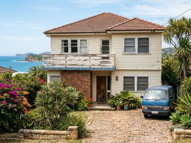 Facade refresh Northern Beaches before